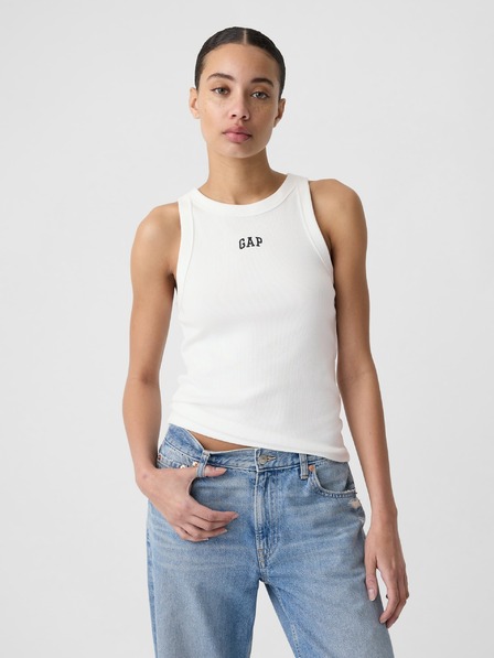 GAP Top bez rukava s mini logom GAP