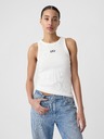 GAP Top bez rukava s mini logom GAP