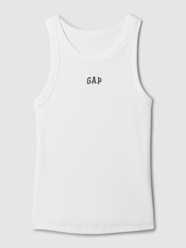 GAP Top bez rukava s mini logom GAP