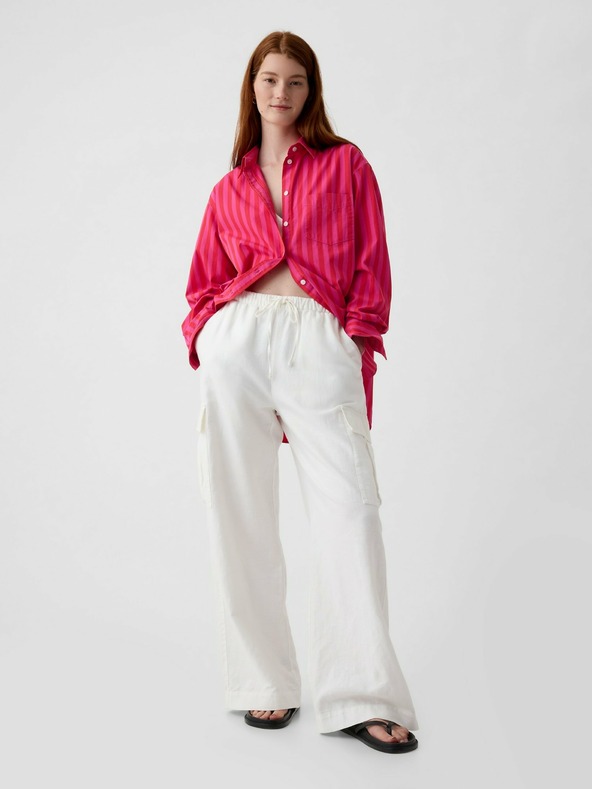 GAP Prugasta oversize košulja GAP