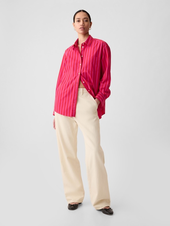 GAP Prugasta oversize košulja GAP