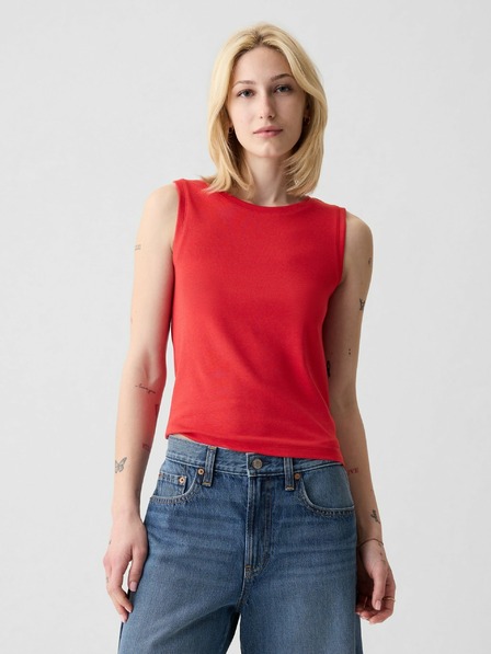 GAP Crop top majica bez rukava GAP