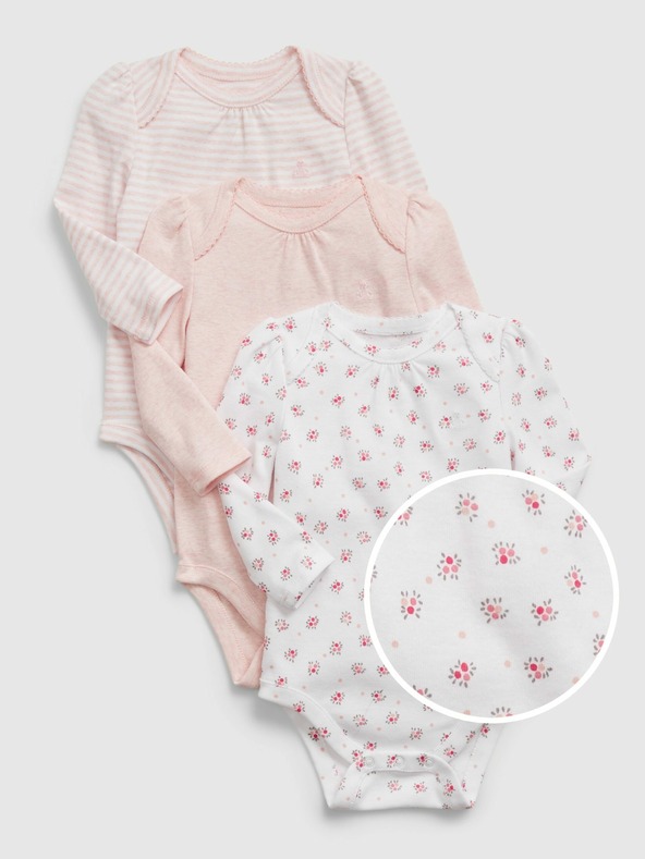 GAP Baby body organic first favorit, 3 kom GAP