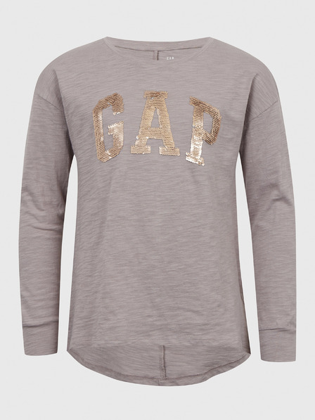 GAP Dječja majica s logom od šljokica GAP