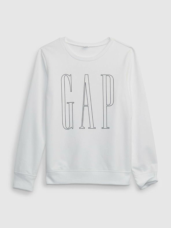 GAP Hoodie s logom i rozparacima GAP
