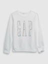 GAP Hoodie s logom i rozparacima GAP