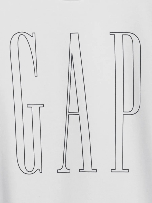 GAP Hoodie s logom i rozparacima GAP