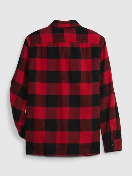 GAP Dječja karirana flanelna košulja GAP