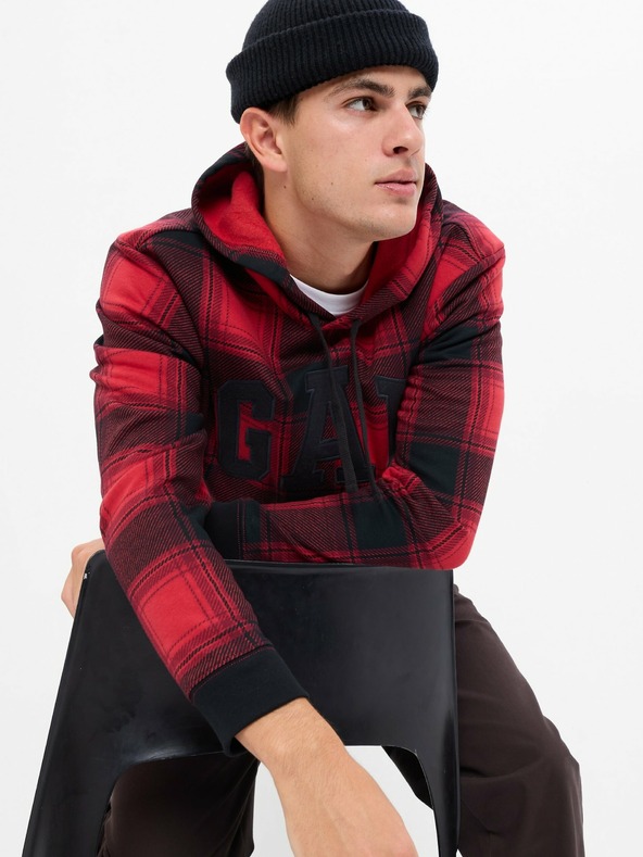 GAP Karirana majica s logom GAP