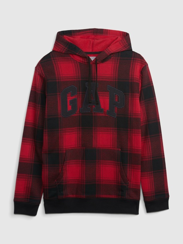 GAP Karirana majica s logom GAP