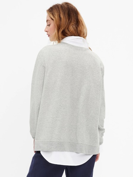 GAP Hoodie s logom i rozparacima GAP