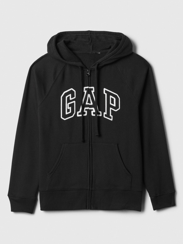 GAP Majica s patentnim zatvaračem i logom Gap
