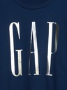 GAP Dukserica s metalik logom GAP