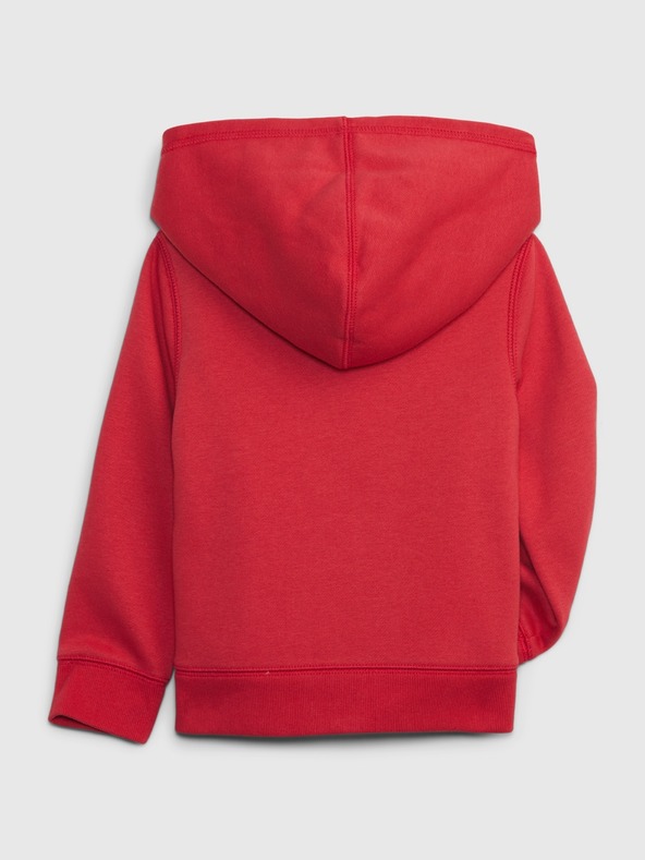GAP Bebe topla dukserica s logom GAP