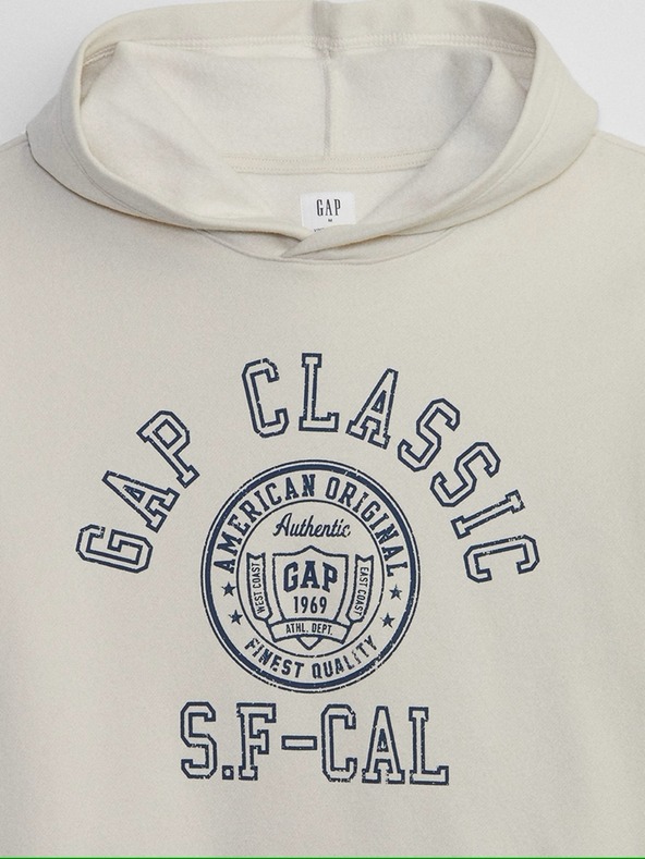 GAP Majica s logom i flisom GAP