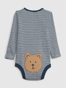 GAP Baby prugaste body Unisex GAP