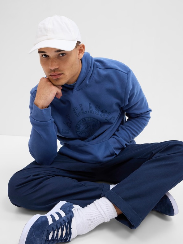 GAP Majica s logom i flisom GAP