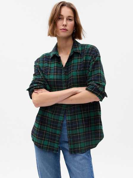 GAP Oversize flanelna košulja GAP