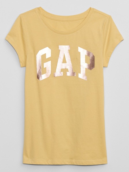 GAP Dječja majica s metalik logom Gap