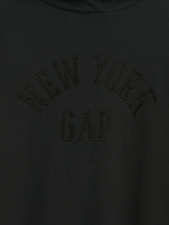 GAP Dječja sweatshirt haljina s logom GAP