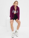 GAP Mikina GAP logo zip fleece