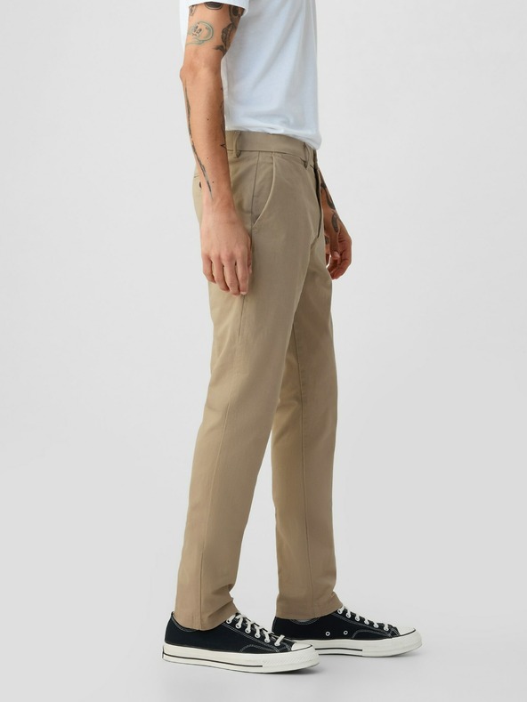 GAP Hlače modern khaki uske GapFlex GAP