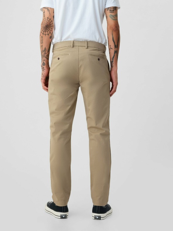 GAP Hlače modern khaki uske GapFlex GAP