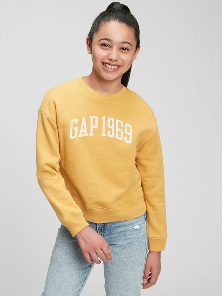 GAP Dječja majica s kapuljačom GAP logo