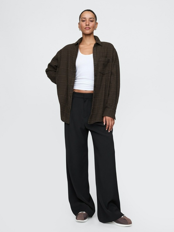 GAP Oversize flanelna košulja Big Shirt GAP