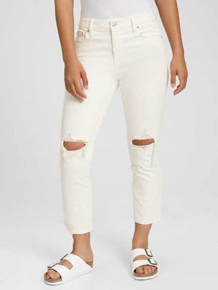 GAP Traperice slim girlfriend Mid Rise Destructed Universal GAP
