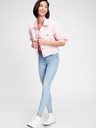 GAP Oštećene jeggings hlače srednjeg struka GAP