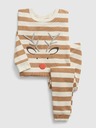 GAP Baby prugasta pidžama sa sobom GAP