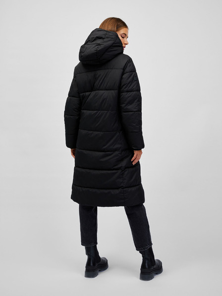 GAP Prošiveni maksi kaput s logom GAP