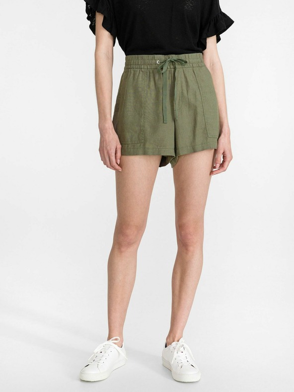 GAP Lanene kratke hlače s elastičnim strukom Utility GAP