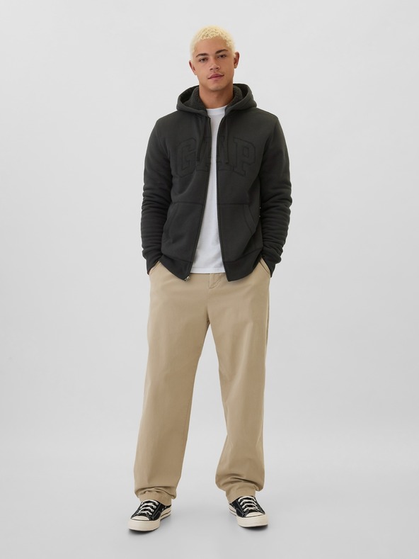 GAP Topla sherpa majica s kapuljačom GAP
