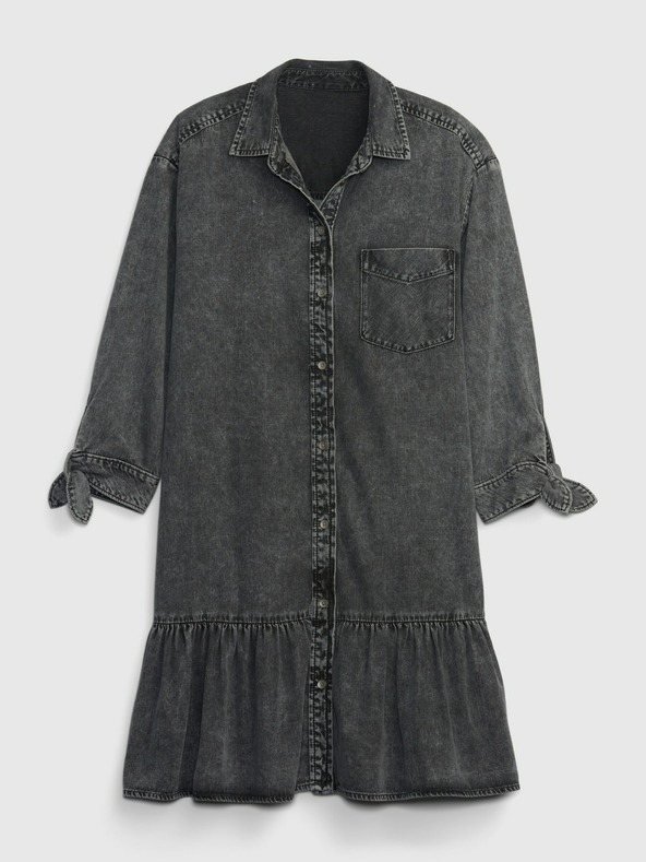 GAP Traper mini haljina s volanom GAP