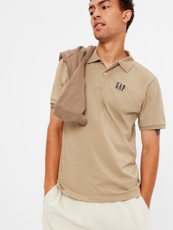 GAP Polo majica logo jersey organski GAP