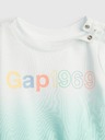 GAP Baby dukserica GAP logo ombre
