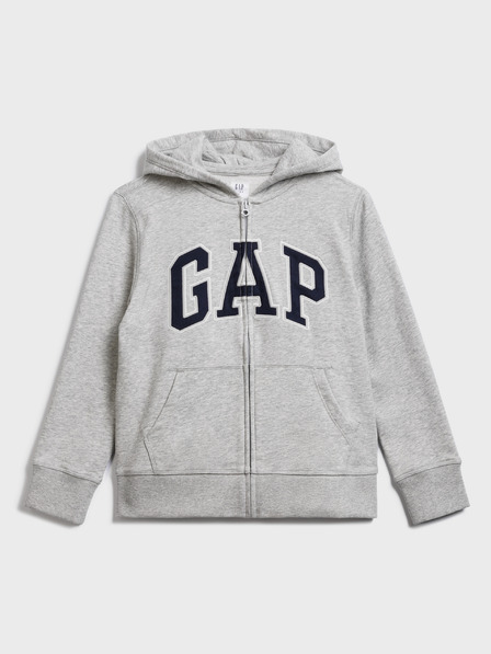 GAP Dječja majica s kapuljačom GAP logo