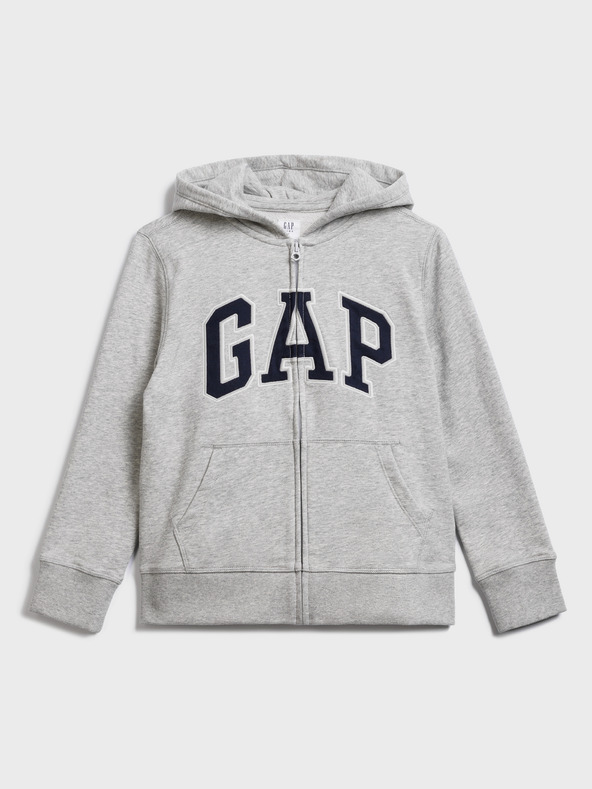 GAP Dječja majica s kapuljačom GAP logo