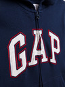 GAP Dječja majica s kapuljačom GAP logo