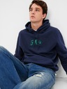 GAP Vintage soft dukserica mini logo GAP