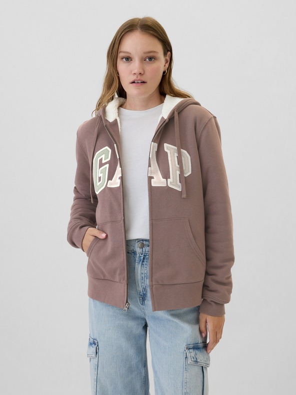 GAP GAP Sherpa dukserica s logom