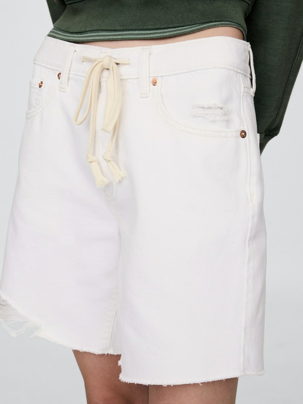 GAP Opuštene traper hlače bermuda GAP srednjeg rasta iz 90-ih