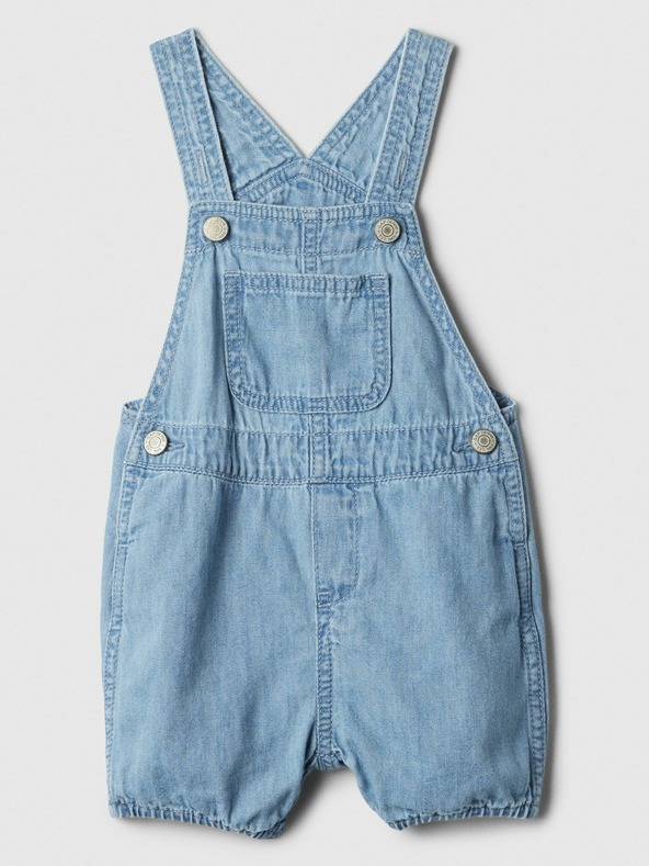 GAP Baby unisex traper kratke hlače s tregerima GAP