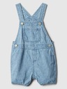 GAP Baby unisex traper kratke hlače s tregerima GAP