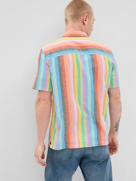 GAP Lanena prugasta košulja GAP