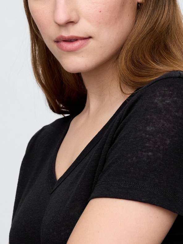 GAP Laneno crop tričko GAP