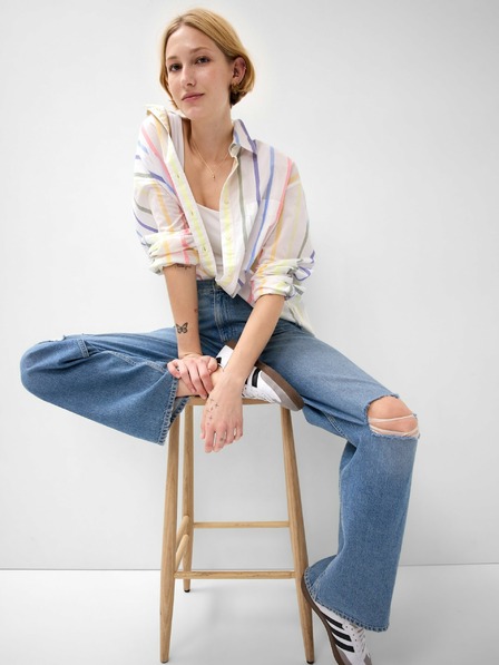 GAP Prugasta oversize košulja GAP