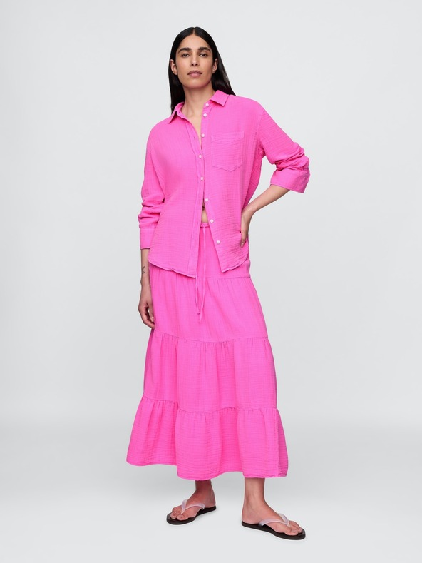 GAP GAP oversize košulja od muslina